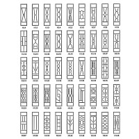 Aluminum Window Frame Pattern