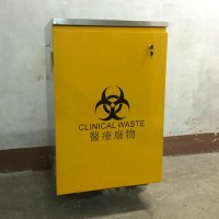 Stainless Steel clinical waste locker L610 x D460 x H914(mm) CWL0101 a