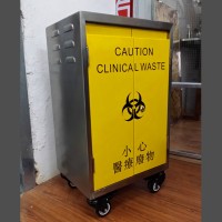 Stainless Steel clinical waste locker L610 x D460 x H914(mm) CWL0201 a