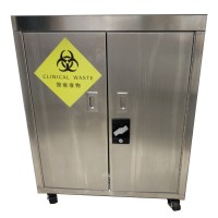 Stainless Steel Clinical Waste Locker  CWL0202