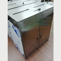 Stainless Steel Recycle Box 33 x 18 x 39 inch SRB0201 a