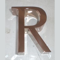 Stainless Steel 3D letter SIG0205 b