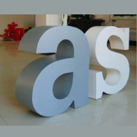 Stainless Steel 3D letter SIG0205 c
