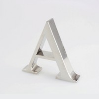 Stainless Steel 3D letter SIG0205 d