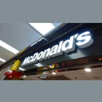 McDonald LED Plastic Signage SSS1001 d