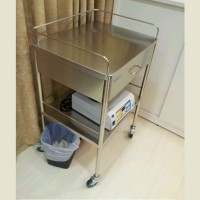Stainless Steel Medical Trolley SST0701