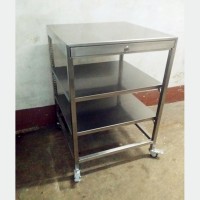 Stainless Steel Trolley with Drawer SST2001