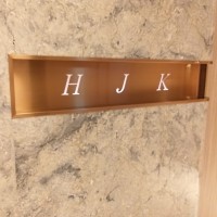 Stainless Steel Signage SIG0301